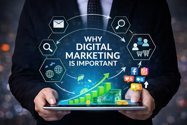 Digital marketing growth analytics